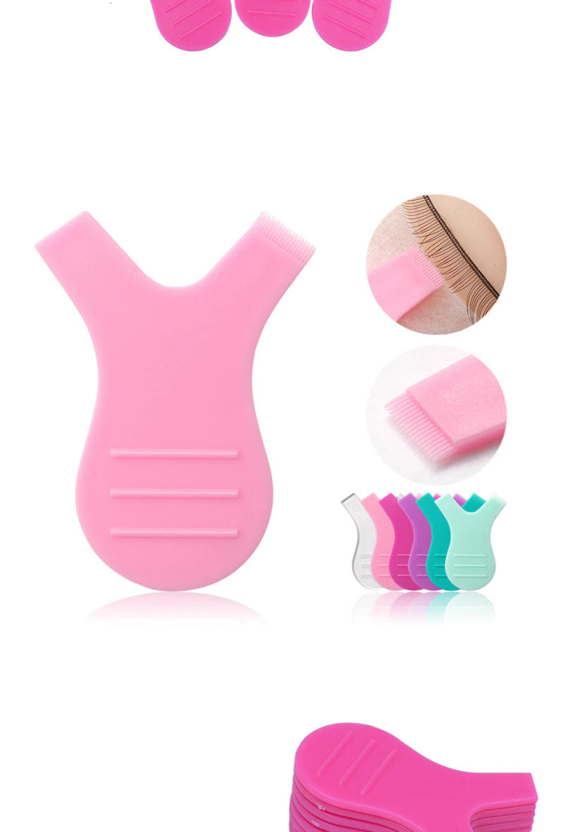 Description Picture 6 of itemMSOKAY Reusable Eyelash Perming Rods Silicone Perm Pad Y Lash Brush Curler Applicator Eye Lashes Lifting Tools Makeup Kit