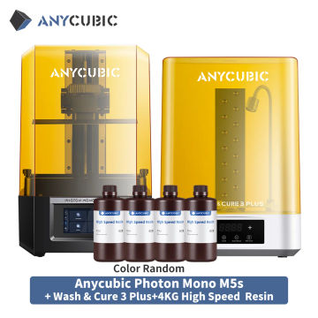 ANYCUBIC Photon Mono M5s 12K 10 Inch LCD SLA 3D Printer High Speed Leveling-Free UV Resin Printer Printing Size 200x218x123mm