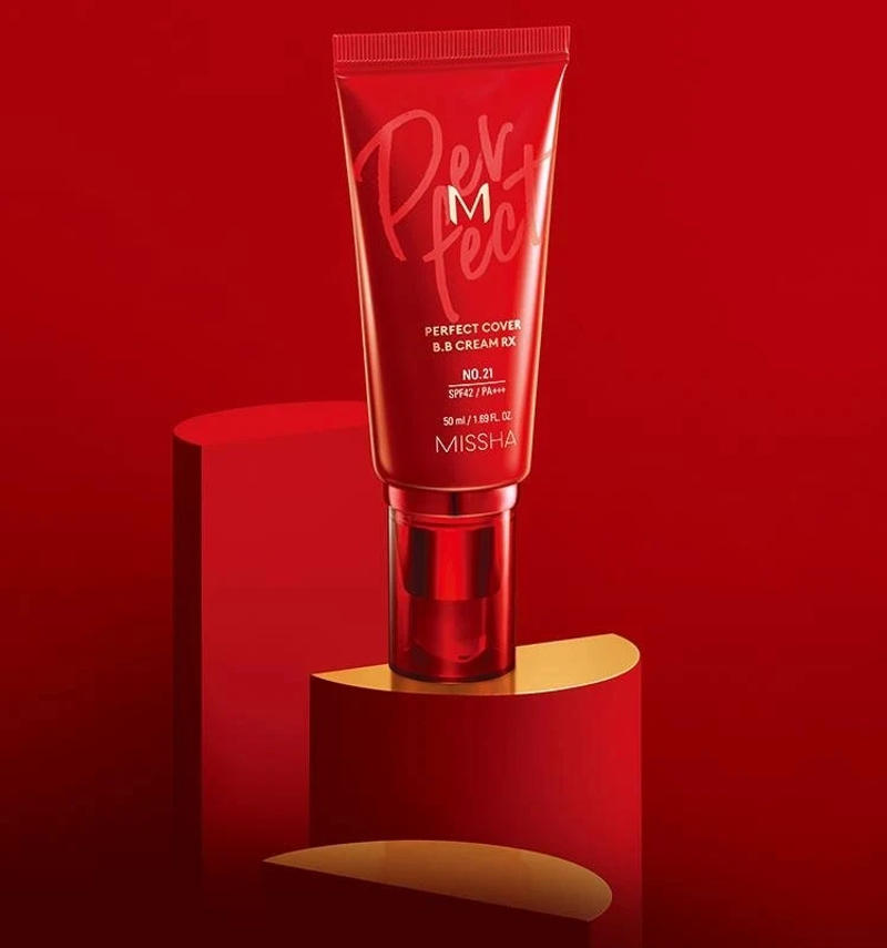 Description Picture 2 of itemMISSHA M Perfect Cover BB Cream RX # 23 Natural Beige Liquid Foundation Durable Waterproof Whitening Concealer Korean Cosmetics