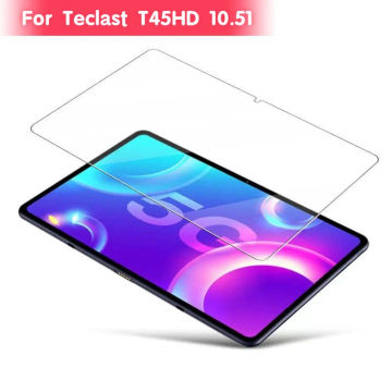Tablet Tempered Glass Screen Protectors For Teclast T45 HD 2023 10.51inch Protective Film Glass Guard 9H 0.33mm T45HD