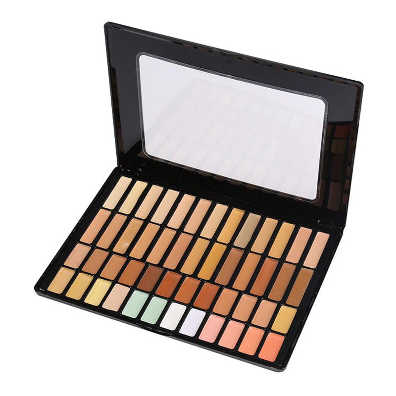 Description Picture 2 of item50 Shades Concealer Palette Long wearing Face Brightening for Salon and Daily Use Contour Makeup Palette Contouring Foundation