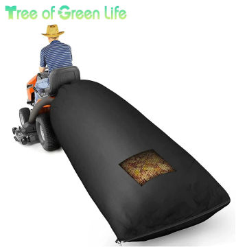 Lawn Tractor Grass Catcher Bag Leaf Collector Leaf Bagger for Riding Lawn Mower 6.6×4.3 Feet Wear-Resistant Large Capacity
