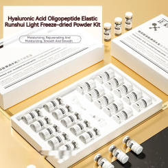 Hyaluronic Acid Facial Essence Anti-Aging Firming Anti-Wrinkle Shrink Pores Deep Moisturizing Freeze-Dried Powder Set Skin Care