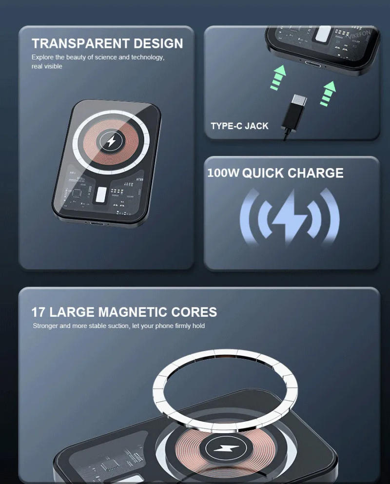 Description Picture 3 of itemMagnetic Wireless Car Charger Air Vent Phone Holder Stand 15W Fast Charging Station Car Mount For iPhone 12 13 14 Pro Max MaSafe