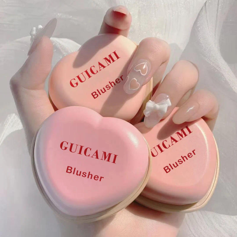 Description Picture 4 of itemGUICAMI Face Blush palette Natural Love Cookies Blush waterproof long lasting silky orange powder professional blush maquiagem