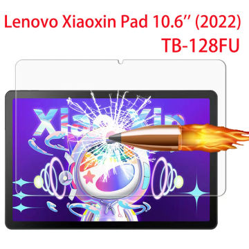 Tempered Glass Screen Protector For Lenovo Xiaoxin Pad 10.6 Inch Tablet Protective 2022 TB-128FU Tempered Glass Film