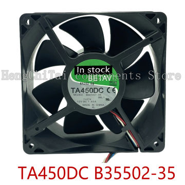 Original 100% Working TA450DC B35502-35 12V 1.4A 12038 12cm 120mm Large Air Flow Cooling Fan 120*120*38mm