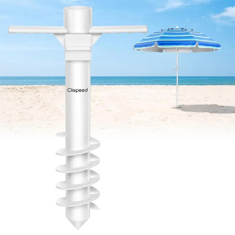 Description Picture 5 of item2022 New Beach Umbrella Sand Anchor Plastic Camping Umbrella Stand Grassland Umbrella Anchor Vacation Essentials