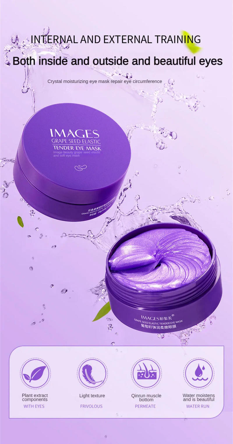 Description Picture 5 of item30 Pairs Eye Patches Eye Mask Beauty-health Moisturizing Brightening Anti Aging Eye Care Eye Patch Korean Skin Care Products