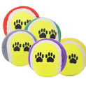 1pc Pet Dog Rubber Ball Toys For Dogs Resistance To Bite Dog Chew Toys Funny French Bulldog Pug Toy Puppy Pet Training Products