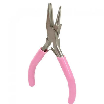 6 In 1 Carbon Steel Round Nose Pliers Hand Tools for Wire Wrapping / Jewelry Making / Loop Making Bail Making Pliers