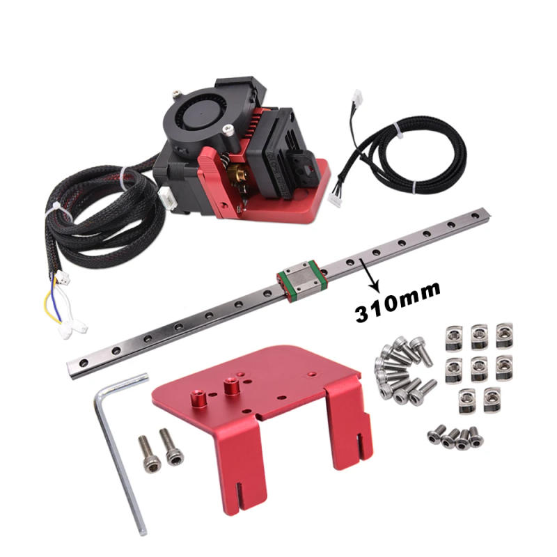 Description Picture 4 of itemUpgrade Linear Rail Slide Kit With Backplane Bracket MK8 Direct Drive Extruder Feed Replacement Kit For Ender 3/V2 /Pro CR10S