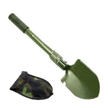 Garden Tools Military Portable Folding Shovel Multifunction Stainless Steel Survival Spade Trowel Camping Outdoor Fishing Tool