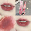 Cute Bear Lip Gloss Lip Glaze Mirror Water Liquid Lipstick Moisturizing Lipgloss Lasting Sexy Lip Tint Makeup Korean Cosmetics