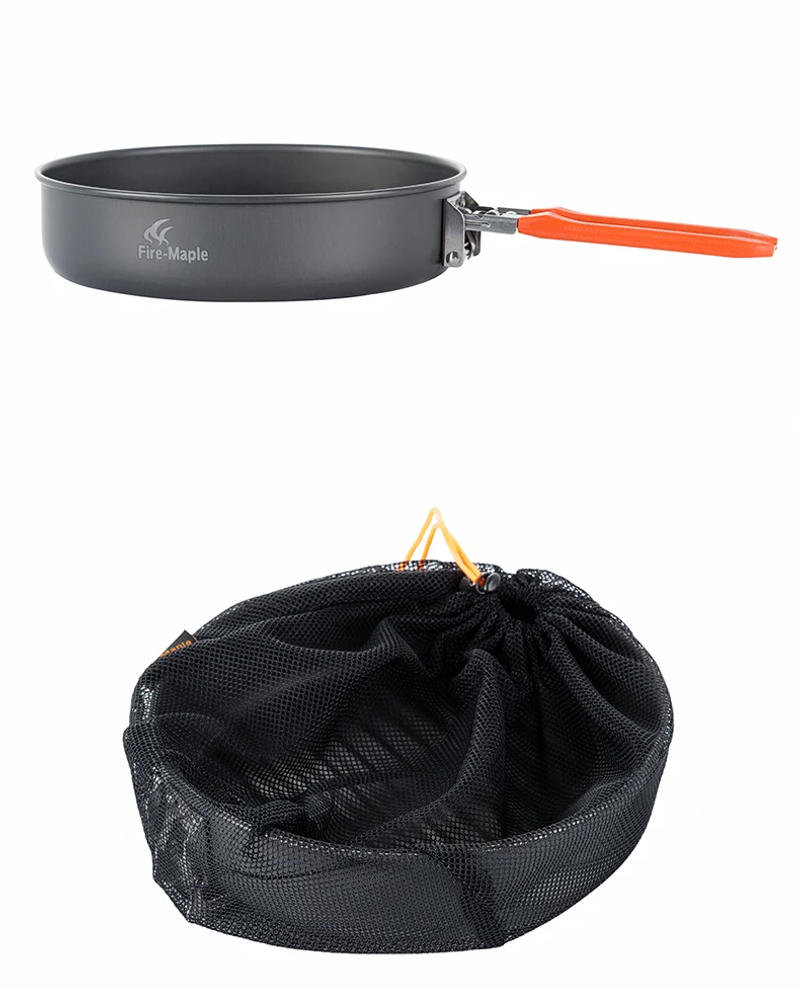 Description Picture 6 of itemFire Maple Feast Vulcan Outdoor Camping Hiking Pinic Portable Hard Aluminium Alloy 0.9L Frying Pan Foldable Handle FMC-FX3