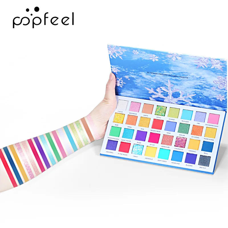 Description Picture 4 of itemMulti-color Pearl Glitter Eyeshadow Palette+Brush Set Eyes Makeup Combination Eye Shadow Plate Black Eyebrow Eyeliner Pencil Kit