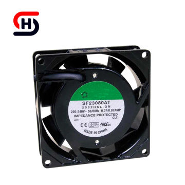 SF23080AT 2082HSL 8025 80*80*25mm 220V AC 8cm 0.07A 14W Ball Bearing 22CFM 2900RPM Axial Cooling FanZ`