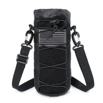 Tactical Molle Water Bottle Bag Pouch Holder Outdoor Camping Hiking Fishing Hunting Water Bottle Kettle Carrier