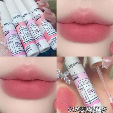 Liquid Lipstick Velvet Matte Lip Mud Lipstick Waterproof Nude Lip Gloss Long Lasting Sexy Women Lip Tint Cosmetics Maquillaje