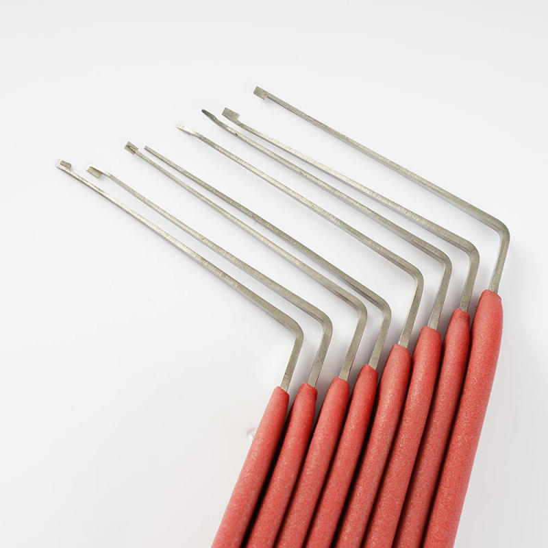 Description Picture 3 of itemHigh Quality Non-slip Handle hardware tools L Type 8 Pieces Pin Set