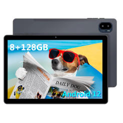 10 Inch Octa-Core Android 12 Tablet 8380mAh Battery 8GB+128GB ROM Gaming Tablets 10.1 inch HD Screen Build in Camera/WiFi/GPS/BT