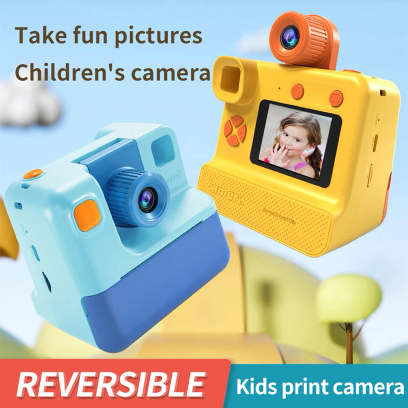 Description Picture 2 of itemKids Instant Camera 1080P Kids Camera Instant Print No Ink Printing Digital Camera 180°Flip Lens For Girls Boys