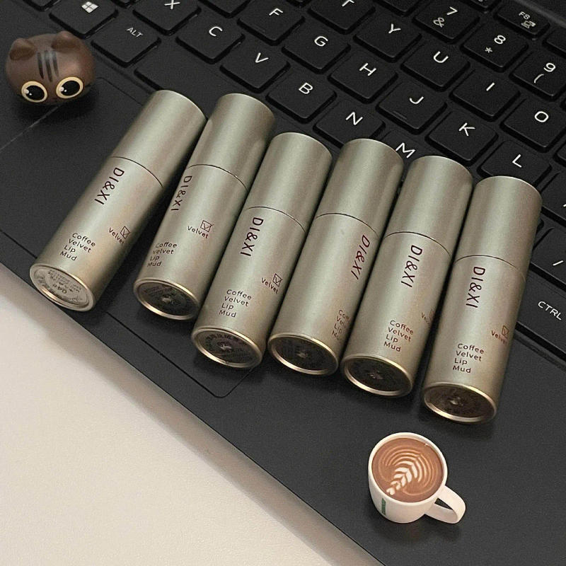 Description Picture 2 of itemDark Red Velvet Matte Lipstick Waterproof Long Lasting Matte Lip Glaze Lipgloss Non-Stick Cup Makeup Lip Tint Cosmetic Makeup