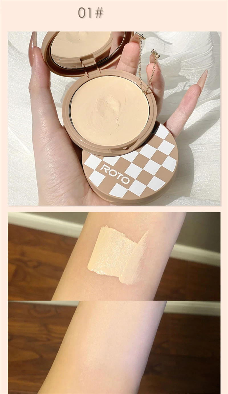 Description Picture 3 of itemConcealer Foundation Cream Highlighter Makeup Palette Ultra-long-lasting Acne Marks Cover Spots Acne Cement Moisturizing Makeup