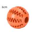 Natural Rubber Pet Dog Toys Dog Chew Toys Tooth Cleaning Treat Ball Extra-tough Interactive Elasticity Ball for Pet Accessories