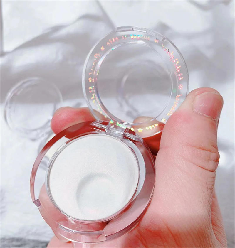 Description Picture 6 of itemBueqcy High Gloss Repair Plate Diamond Ginger Nose Shadow Powder Cake Fairy Body Face Glitter Highlighters Makeup Cosmetics