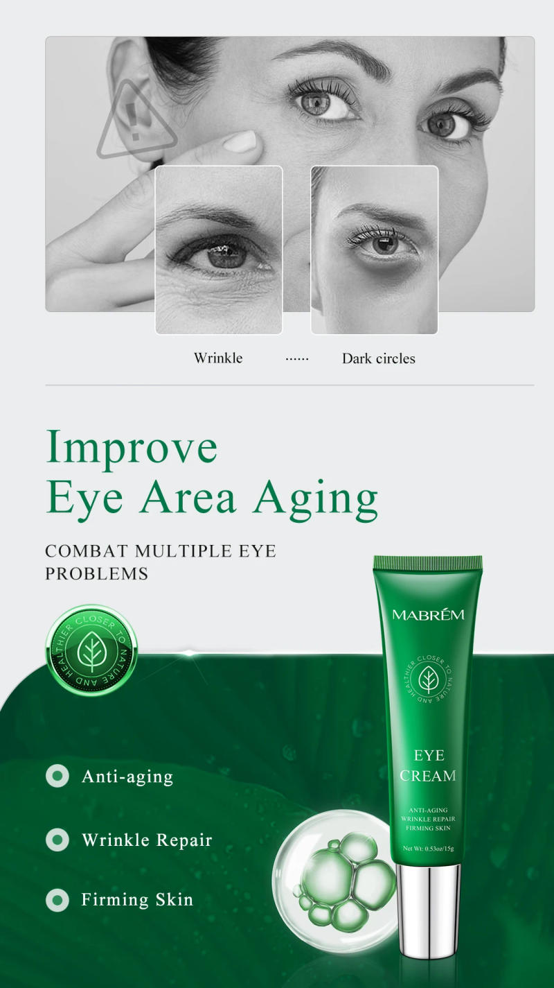 Description Picture 3 of itemMABREM Rich delicate eye cream Bright detailed Anti-Puffiness Anti Dark Circle Remove wrinkles Soft Moisturizing Eye cream 15g