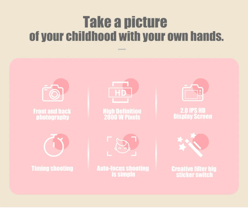 Description Picture 4 of itemKids Camera Digital Portable 2