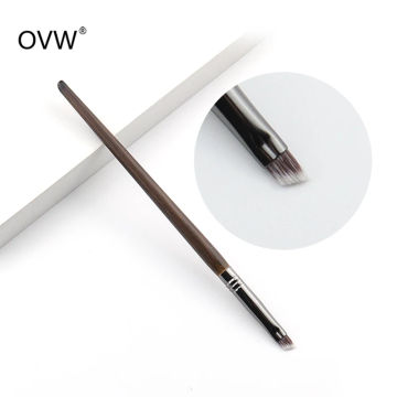 OVW Firm Detail Makeup Brush Angled Eyebrow Brush 1 Piece Nylon Hair Bevel Liquid Powder Cosmetics Tools pinceau maquillage