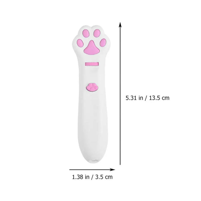Description Picture 2 of itemLaser Cat Teasing Stick 5 Modes + Red Dot LED Light Pointer Indoor Interactive Projection Toys Dog Kitten Pet Accessories