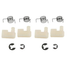 12Pcs(4Sets) Chainsaw Flywheel Starter Pawl + Spring + Clip for Zenoah Chainsaw Parts 4500/5200/5800/43CC/45CC Garden Tool Parts