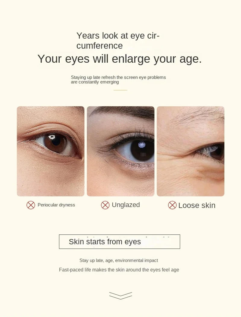 Description Picture 3 of itemHUNMUI Gold Honeycomb Moisturizing Butterfly Eye Mask Pore Moisturizing Oil Control Anti-aging Whitening Korean Facial Care