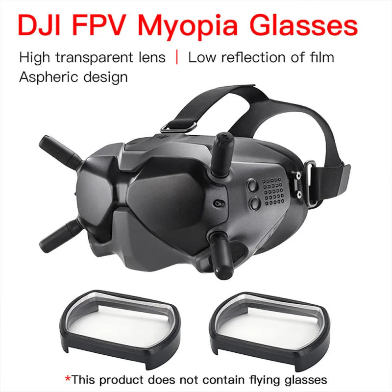 Description Picture 2 of itemCorrective Lenses For DJI FPV Goggles V2 Accessories Customized Myopia Hyperopia Astigmatism Eye Lens Insert Prescription Lenses