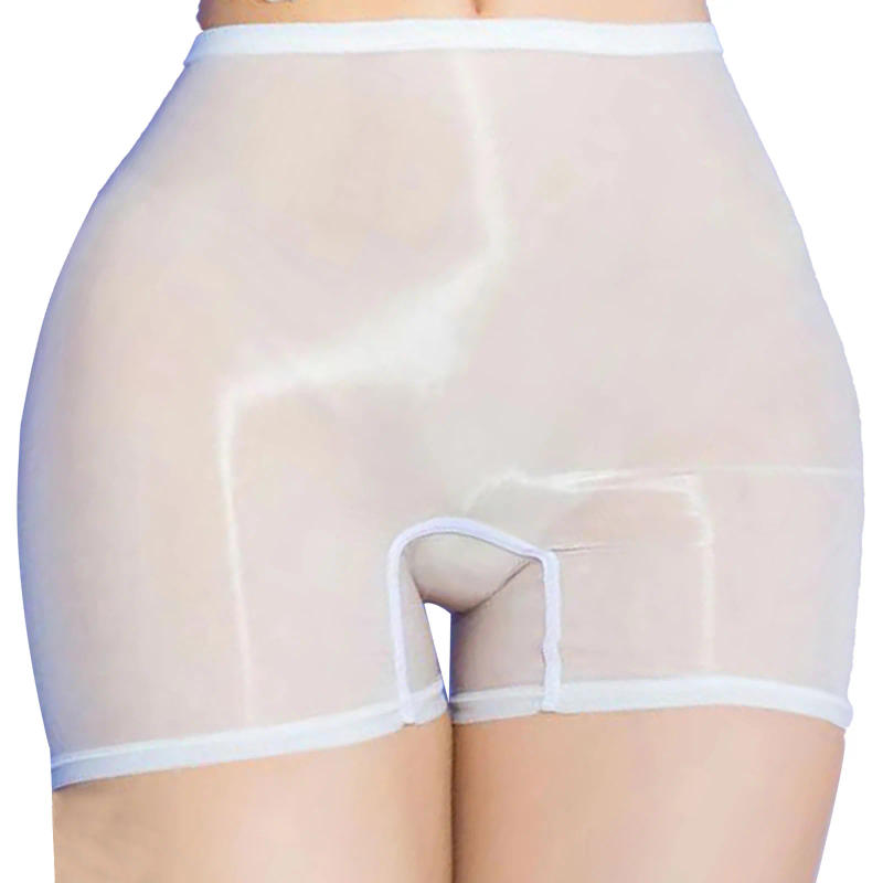 Description Picture 3 of itemWomen's Sexy Mini Shorts Sheer Underpants Boxer Shorts Transparent Leggings Tights Panties Slip Sport Fitness Underwear Stretch