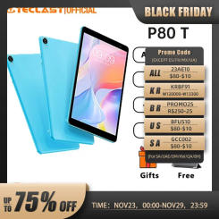 Teclast P80T 2023 Tablet (Allwinner A133 1.8GHz Quad-Core/8GB(4GB+4GB) RAM/64GB ROM/8 Inch 1200*800iPS/WiFi 6/BT 5.0/4000mAh