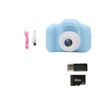 Kids Children Camera Mini Digital Camera 1080P HD Screen Camera Video Camera 8 MP Outdoor Toy Baby Gifts(Blue)