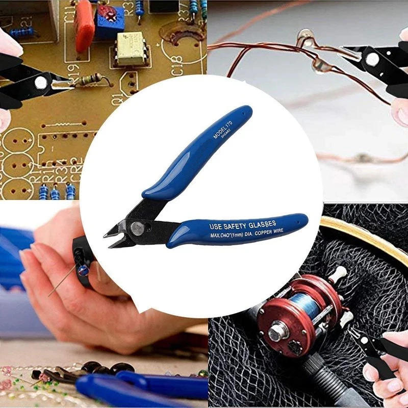 Description Picture 6 of item1 PC PLA 170 Wishful Clamp DIY Electronic Diagonal Pliers Side Cutting Nippers Wire Cutter for 3D Printing Parts