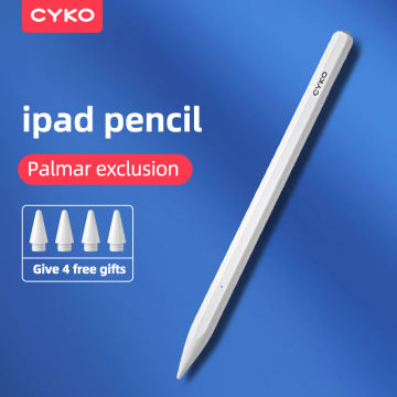 For iPad Pencil with Palm Rejection,Stylus Pen for Apple Pencil 2 1 iPad Pen Pro 11 12.9 2021 2018 Mini 6 Air 4 7th 8th애플펜슬