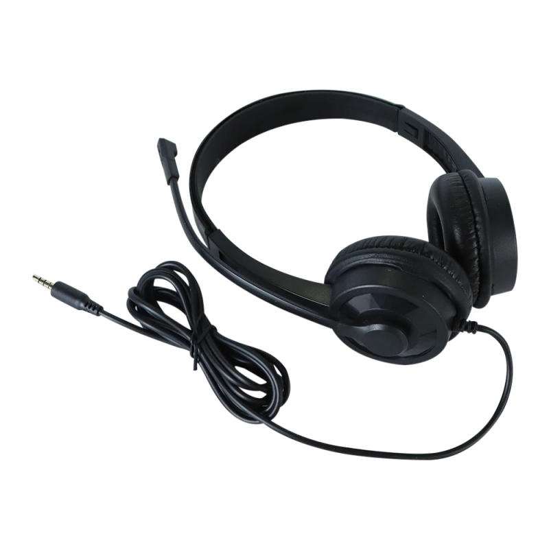 Description Picture 3 of itemWired Stereo Earphones Business Earphones with Microphone Noise Reduction 3.5mm Wired Earphones For PC/Laptop/Computer