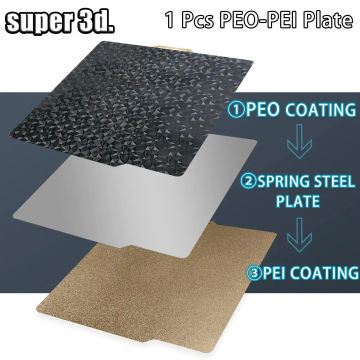 257x257mm PEI PET PEO PEY Build Plate For Bambulab P1P Magnetic Spring Steel Sheet PEI PEY for 3D Printer Bambu Lab X1 P1S Sheet