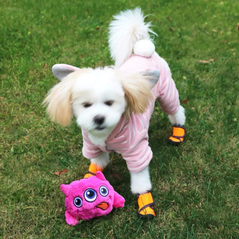 Description Picture 5 of itemInteractive Dog Toys Bouncing Giggle Shaking Ball Dog Plush Toy Electronic Vibrating Automatic Moving Sounds Monster Puppy Toys