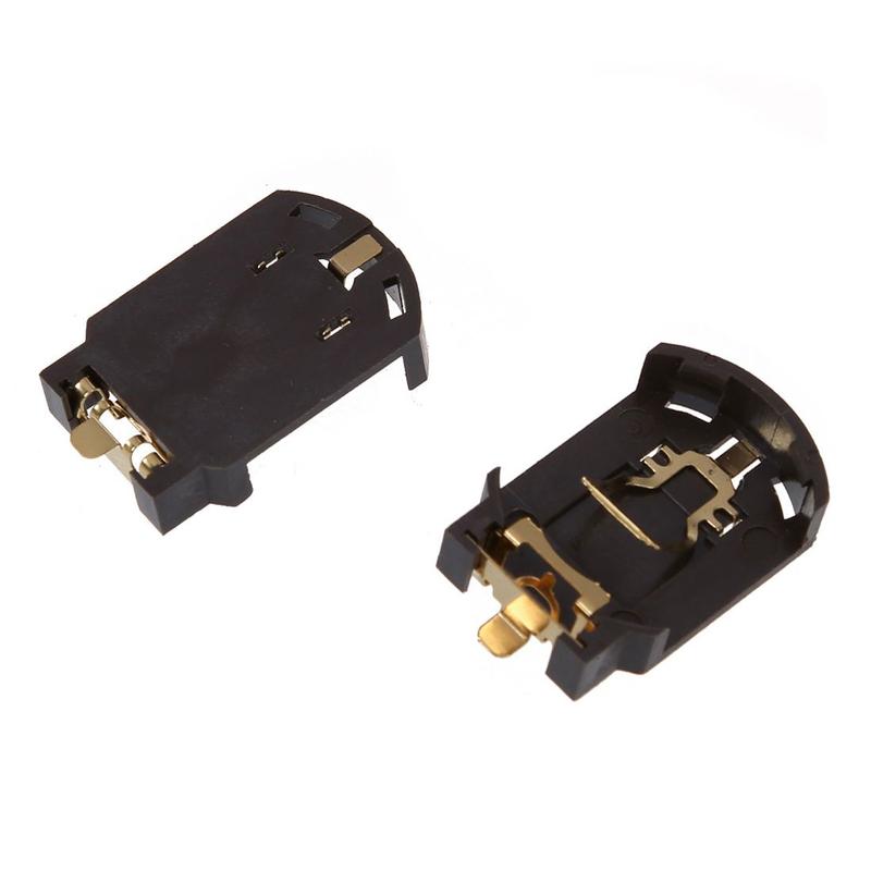 Description Picture 5 of item6PCS Brown Plastic Housing CR2032 Button Cell Battery Socket Holder Case