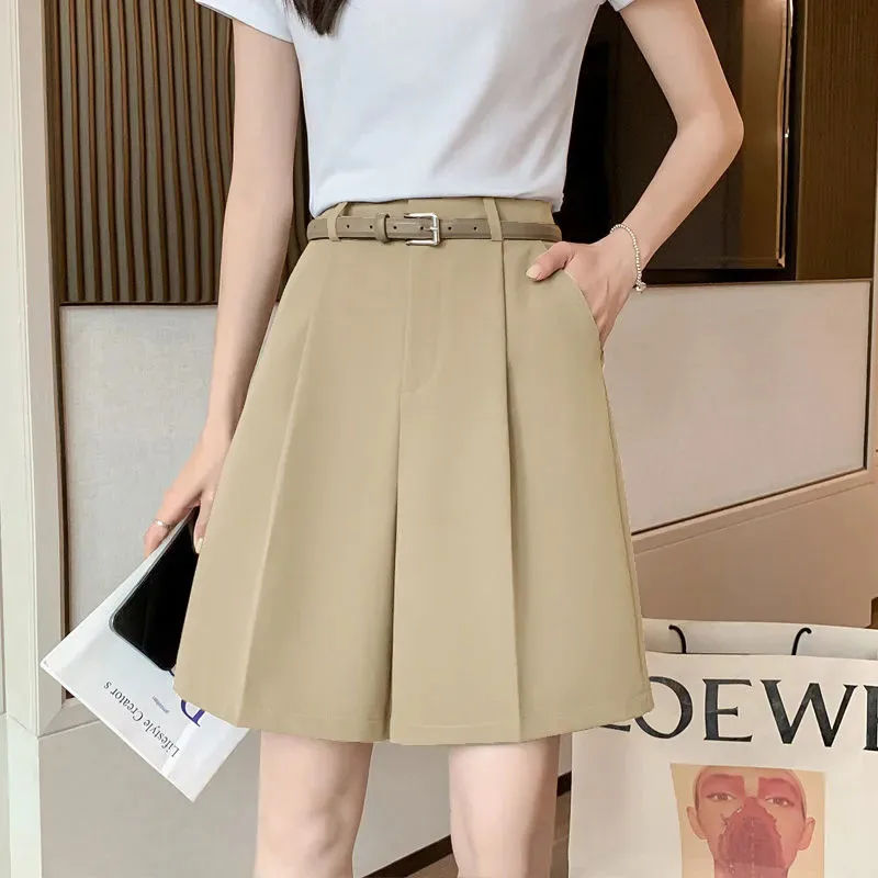 Loose Suit Shorts Women Summer Trousers