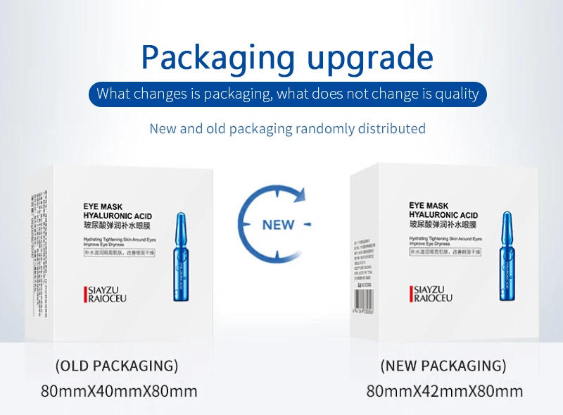 Description Picture 6 of itemEye Patches Hydration Skin Care Restorative Remove Dark Circles Anti-wrinkle Reduce Puffiness Restore Youthful Glow Collagen