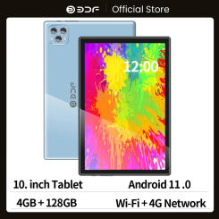 10.1 Inch 8 Core CPU 4GB RAM and 128GB ROM Android 11.0 Tablet Pc 3g 4g LTE Mobile Phone Sim Card Phone Call Tablets Pc