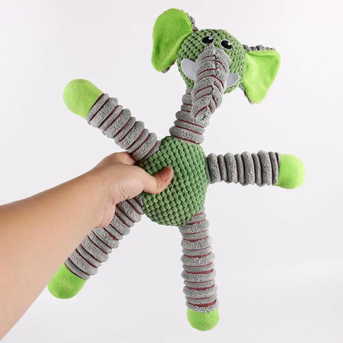 Description Picture 6 of itemPet Plush Toys for Dogs Elastic Pet Chew Toys Plush Chew Toy for Dogs Relieve Anxiety Promote Dental Health Provide for Small